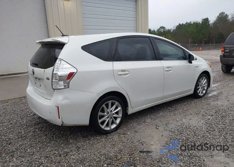 2014 Toyota Prius V Five z USA, uszkodzony, nr VIN JTDZN3EU2EJ011637